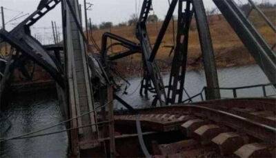 Военные России повредили в Украине 23 тысячи километров дорог и более 40 железнодорожных мостов
