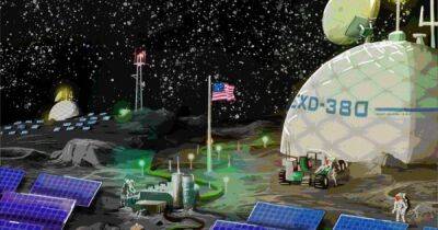 Электросеть на Луне. Ученые предлагают запитать лунную базу от сети мини-реакторов