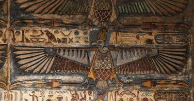 Ученые показали оригинальные цвета фресок в самом известном храме Древнего Египта (фото)