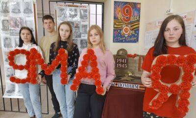Кунгурские студенты в преддверии Дня Победы приняли участие в патриотических акциях