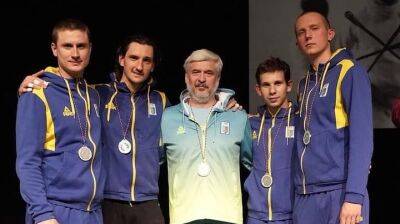Украинские шпажисты выиграли серебро на этапе Кубка Европы в Германии