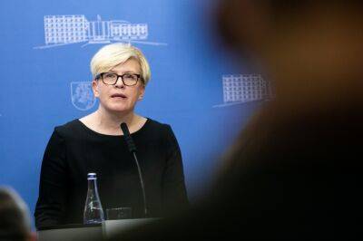 Премьер Литвы называет стремление правительства Швеции вступить в НАТО "историческим моментом"
