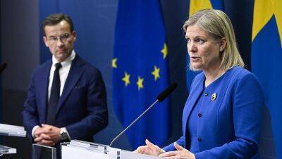 Текстовая трансляция Euronews | Швеция официально подала заявку на вступление в НАТО