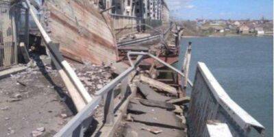 Ночью российские военные в шестой раз обстреляли мост через Днестровский лиман. Сейчас его восстановление невозможно — ОК Юг
