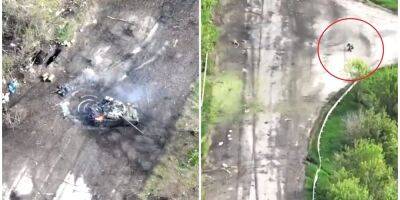 Украинский спецназовец вступил в ближний бой с российским танком — видео