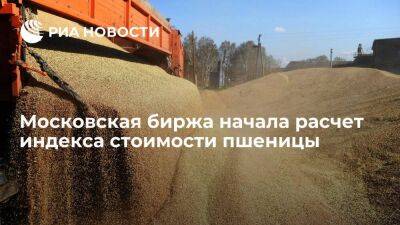 Московская биржа с 18 мая начала расчет и ежедневную публикацию индекса стоимости пшеницы