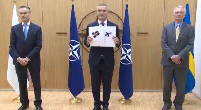 Столтенберг прийняв заявки Фінляндії та Швеції на членство в НАТО