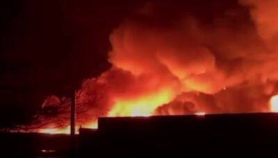 Переполох в подмосковье: ночью "неизвестные" атаковали важный военный объект – начался пожар. Видео