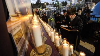 Год после национальной трагедии: на горе Мерон празднуют Лаг ба-омер
