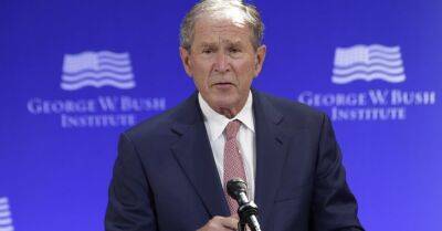 Джордж Буш-младший осудил вторжение России в Украину. Но перепутал ее с Ираком