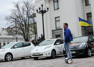 Спрос на электромобили в Украине вырос за месяц в 15 раз