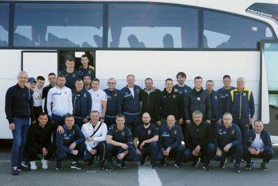 Сборная Украины прибыла в Словению для подготовки к матчам ЧМ-2022 и Лиги наций