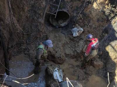 За месяц бригады «Харьковводоканала» устранили 185 порывов на водопроводах
