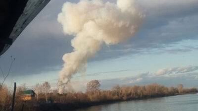 В РФ взрыв на заводе, который производит заряды к ППО и "Градам"