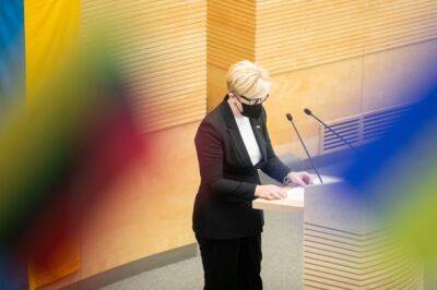 Премьер Литвы: шантаж РФ может повлечь скорейший отказ от ее нефти и газа