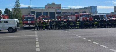 В окупованому Енергодарі рятувальники вийшли на протест через викрадення начальника пожежної частини
