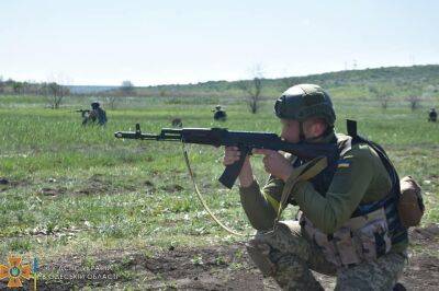 В Одесской области впервые прошли учения ГСЧС в условиях, приближенных к боевым действиям