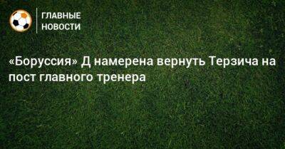 «Боруссия» Д намерена вернуть Терзича на пост главного тренера