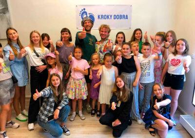 Иван Дорн встретился в Праге с украинскими детьми-беженцами