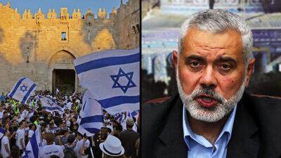 ХАМАС угрожает ответить на Марш с флагами в Иерусалиме: "Все на защиту Аль-Аксы"