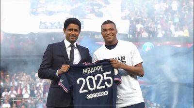 Нассер Аль-Хелаифи - Килиан Мбаппе - «ПСЖ» объявил о продлении контракта с Килианом Мбаппе - obzor.lt - Франция - Париж - Псж