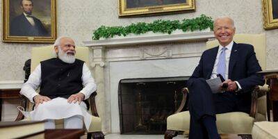 Байден встретится с премьером Индии. Попытается убедить его присоединиться к санкциям против РФ
