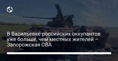 В Васильевке российских оккупантов уже больше, чем местных жителей – Запорожская ОВА