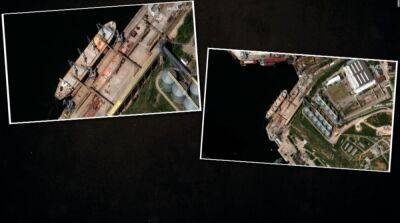 Как россия ворует украинское зерно – спутниковые снимки