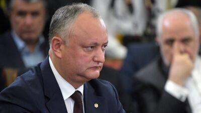 У бывшего президента Молдовы Игоря Додона проходит обыск