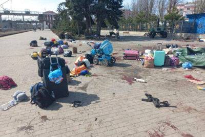 Результаты экспертизы показали, что вокзал в Краматорске 8 апреля обстреляли с оккупированной территории Донецкой области – СБУ