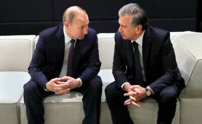 Мирзиёев и Путин обсудили вопросы взаимодействия в рамках евразийских интеграционных объединений