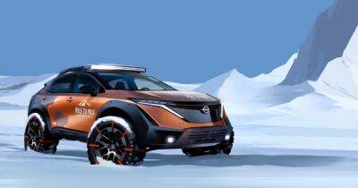 Новейший электромобиль Nissan впервые в мире проедет от северного полюса к южному (фото)