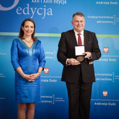 Глава Великокняжеского дворца в Вильнюсе получил награду Польши за сохранение культурного наследия
