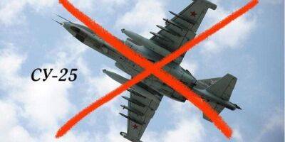 Над Запорожской областью бойцы Нацгвардии уничтожили российский Су-25