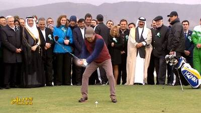 Компания, построившая в Ашхабаде поле для гольфа, предложила президенту Бердымухамедову продолжить сотрудничество