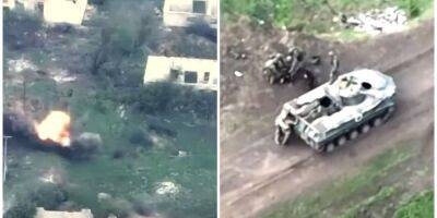 Артиллеристы ВСУ показали, как гоняют перепуганных оккупантов, уничтожая все их укрытия — видео