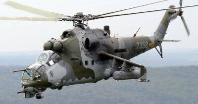 Чехия передала Украине ударные вертолеты Ми-24Д