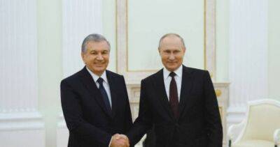 Мирзиёев и Путин обсудили возможности расширения связей между деловыми кругами Узбекистана и РФ