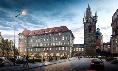 В Праге вековой дворец переделали под пятизвездочный отель