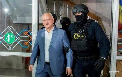Игорь Додон - Суд в Молдове отправил под арест Додона - korrespondent.net - Украина - Молдавия - Кишинев