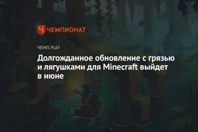 Обновление Wild версии 1.19 с грязью и лягушками для Minecraft выйдет 7 июня