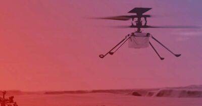 NASA показало, как выглядит поверхность Марса "глазами" вертолета Ingenuity (видео)
