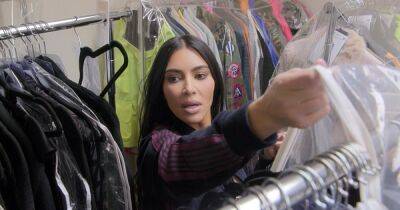 Ким Кардашьян показала склад, где хранит 30 тысяч своих нарядов