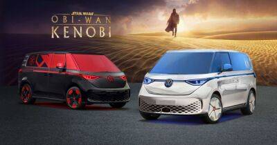 Volkswagen показал стильные электромобили для Дарта Вейдера и Оби-Вана Кеноби (видео)