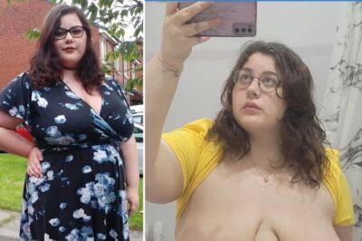 Женщина в 22 года ходит с тростью из-за груди