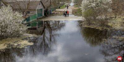 В Демидове Киевской области остаются подтопленными около 50 домов