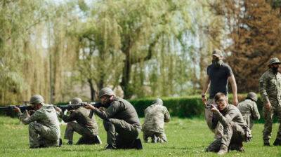 Львовская терроборона проводит обучение бойцов
