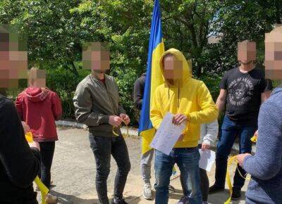 В окупованому Мелітополі провели проукраїнський мітинг