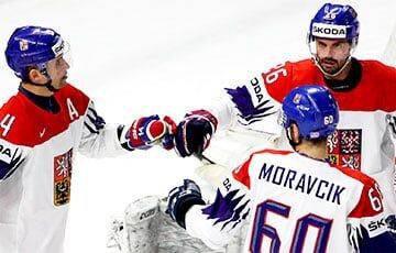 Сборная Чехии впервые за 10 лет завоевала медали чемпионата мира по хоккею