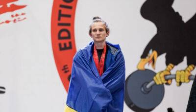 Украинка Конотоп — серебряная призерка чемпионата Европы по тяжелой атлетике